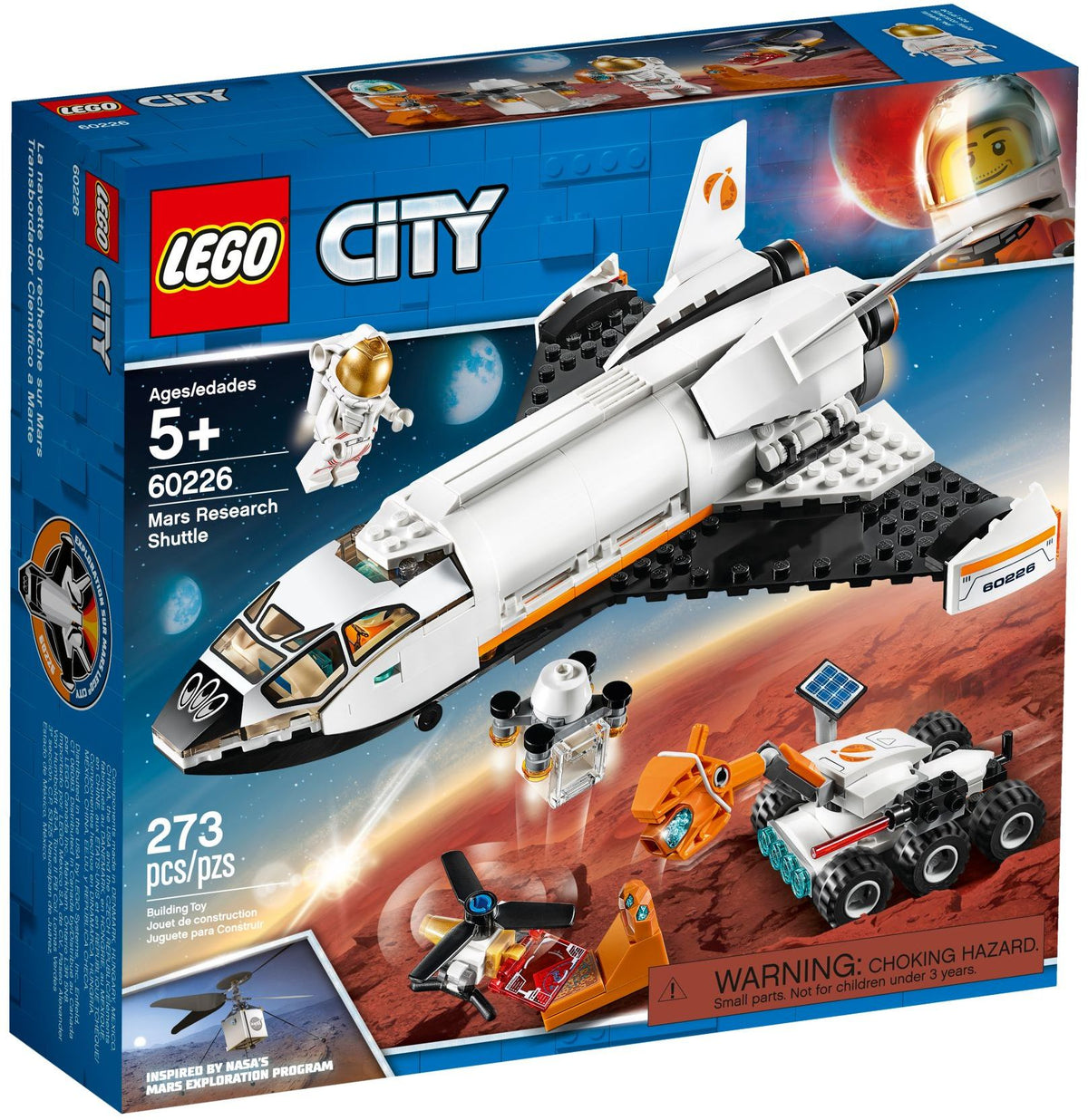 LEGO City 60226 Mars Mission Forschungsshuttle