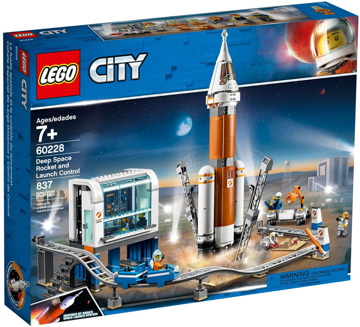 LEGO City 60228 Mars Mission Weltraum-Forschungsraketen-Kontrollzentrum