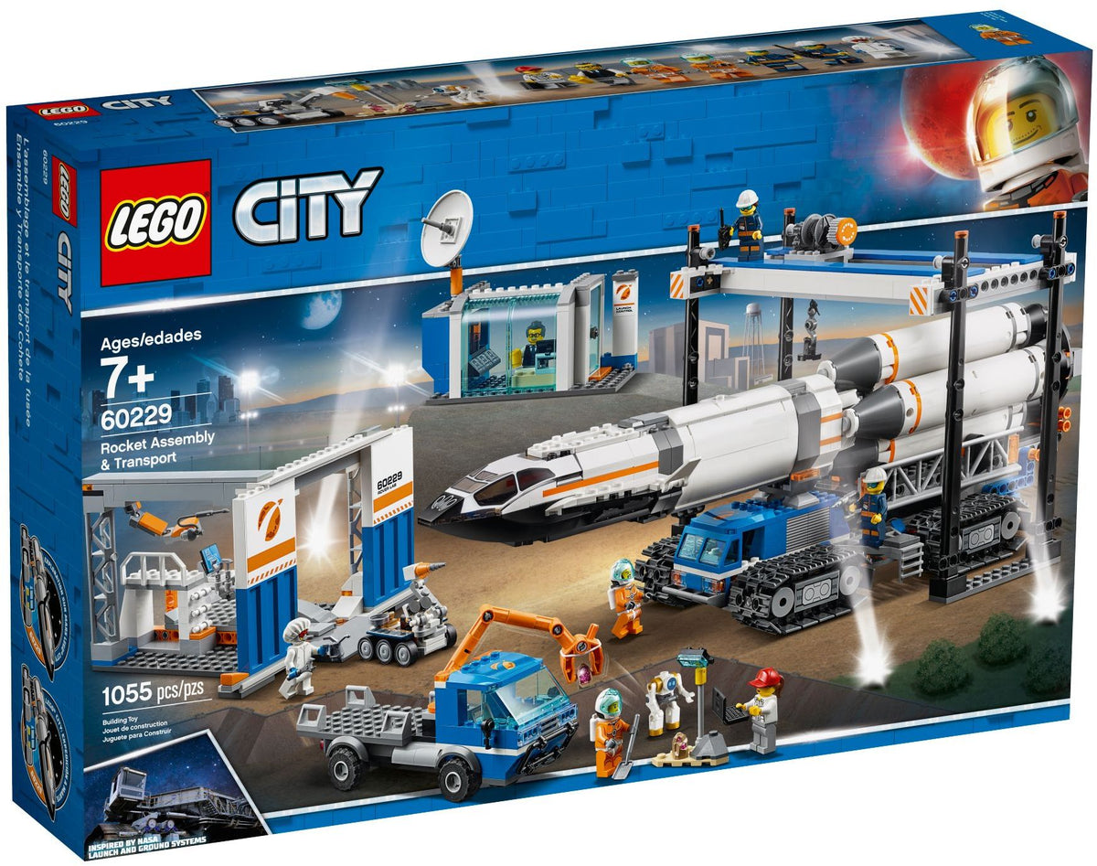 LEGO City 60229 Raketenmontage &amp; Transport