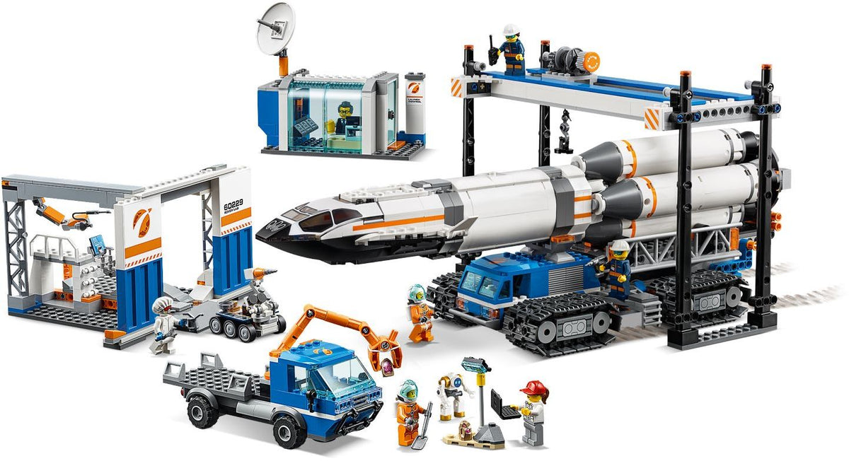 LEGO City 60229 Raketenmontage &amp; Transport