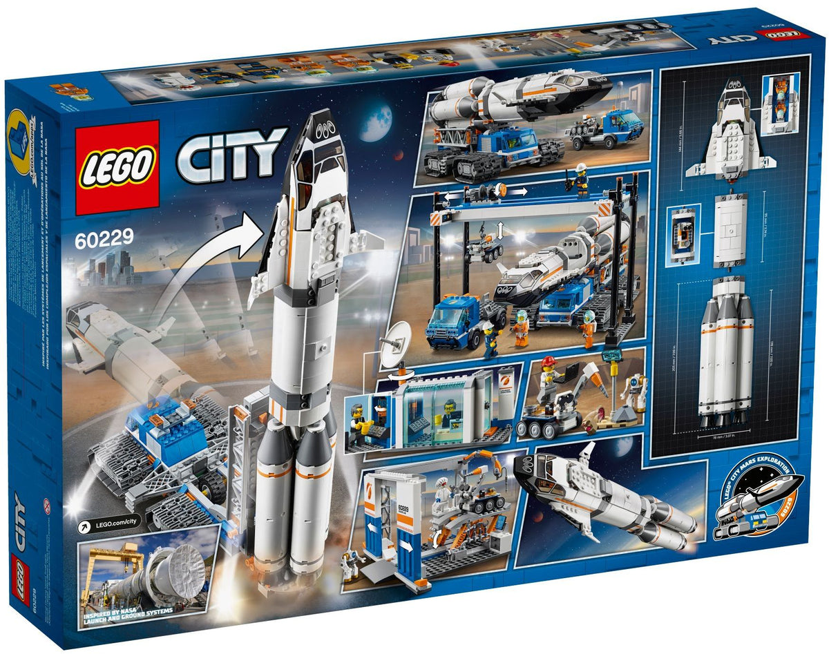 LEGO City 60229 Raketenmontage &amp; Transport