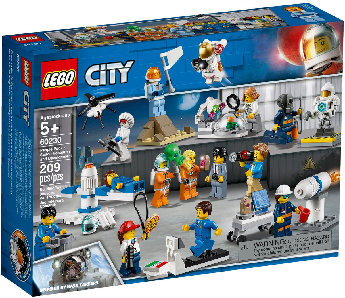 LEGO City 60230 Stadtbewohner – Weltraumforschung &amp; -entwicklung