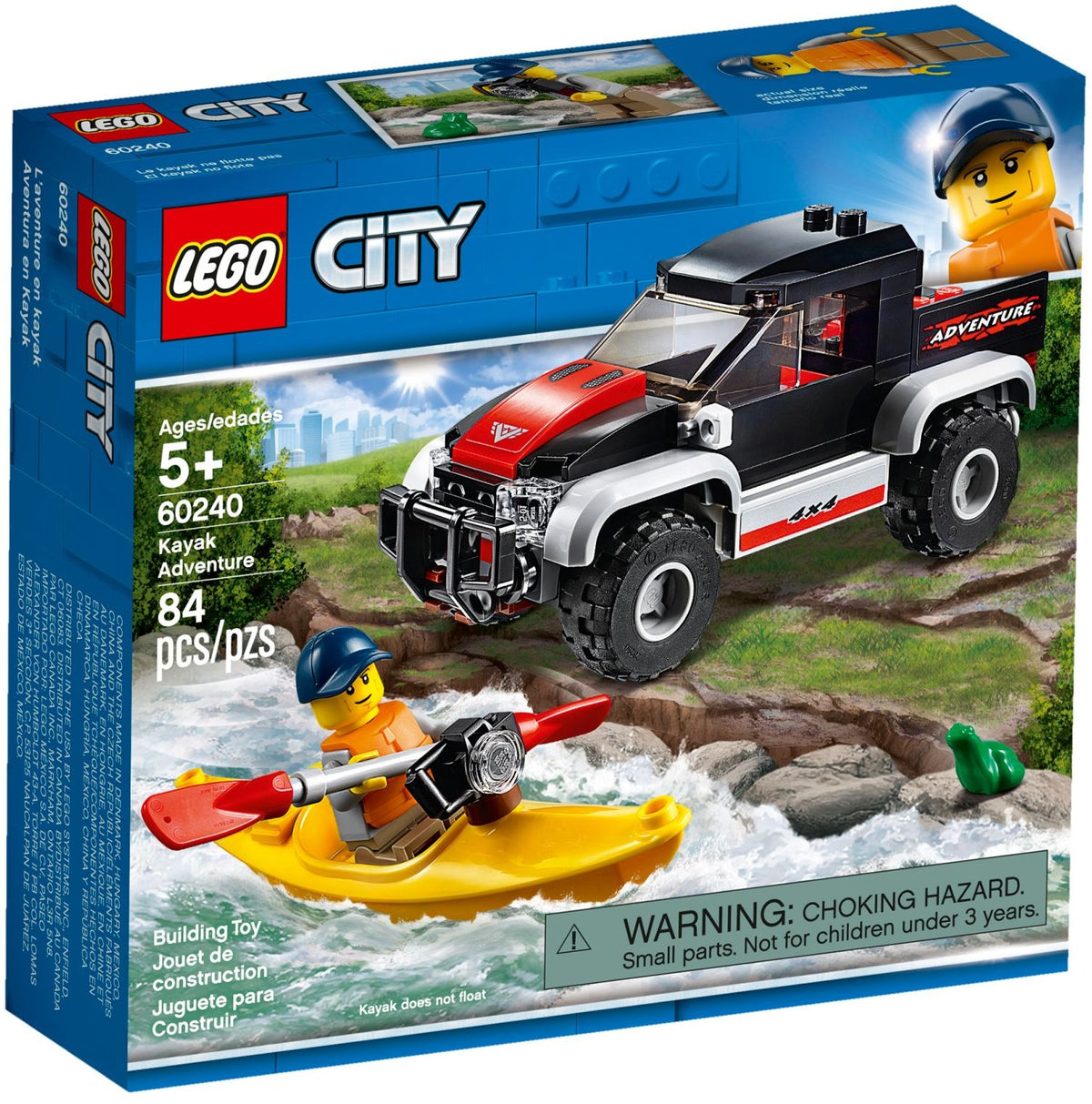 LEGO City 60240 Kajak Abenteuer