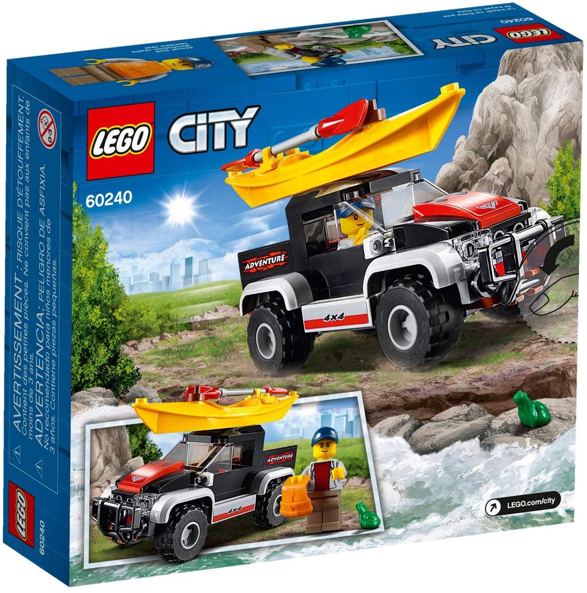 LEGO City 60240 Kajak Abenteuer