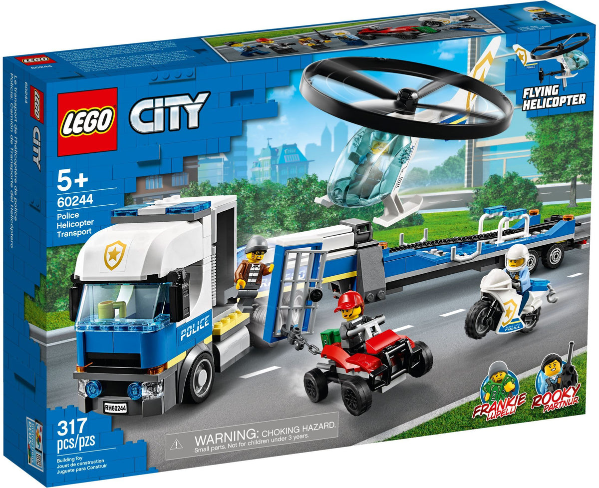 LEGO City 60244 Polizeihubschrauber-Transport