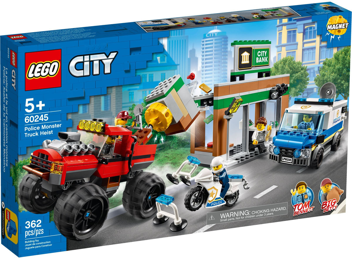LEGO City 60245 Raubüberfall mit dem Monster-Truck