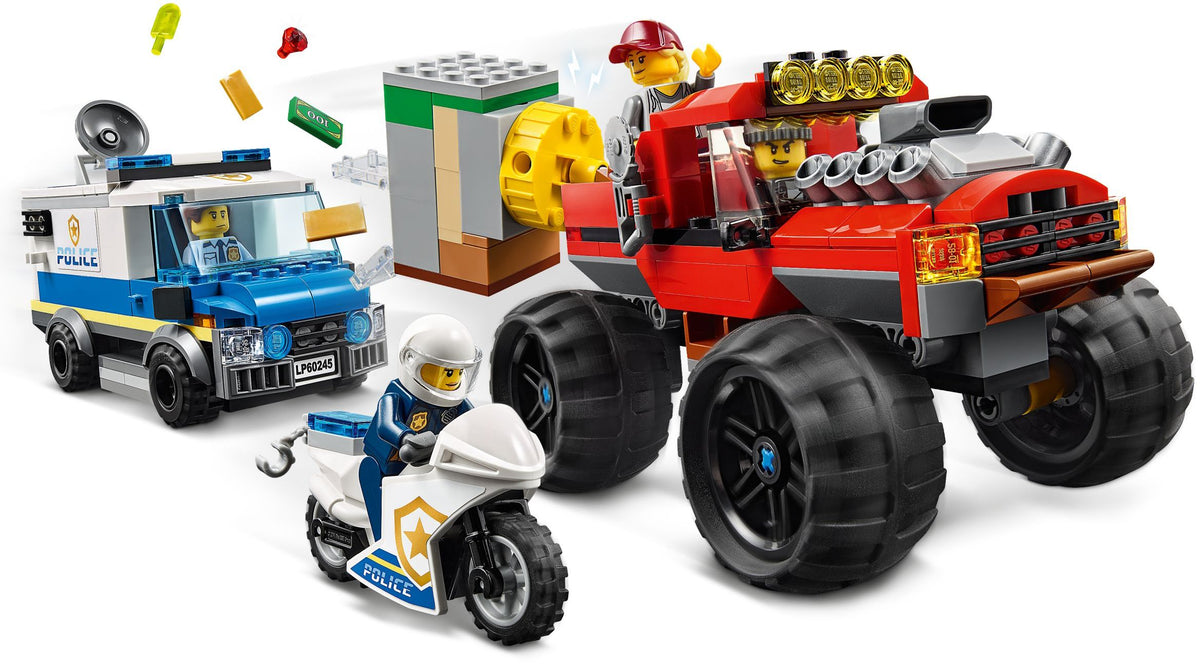 LEGO City 60245 Raubüberfall mit dem Monster-Truck