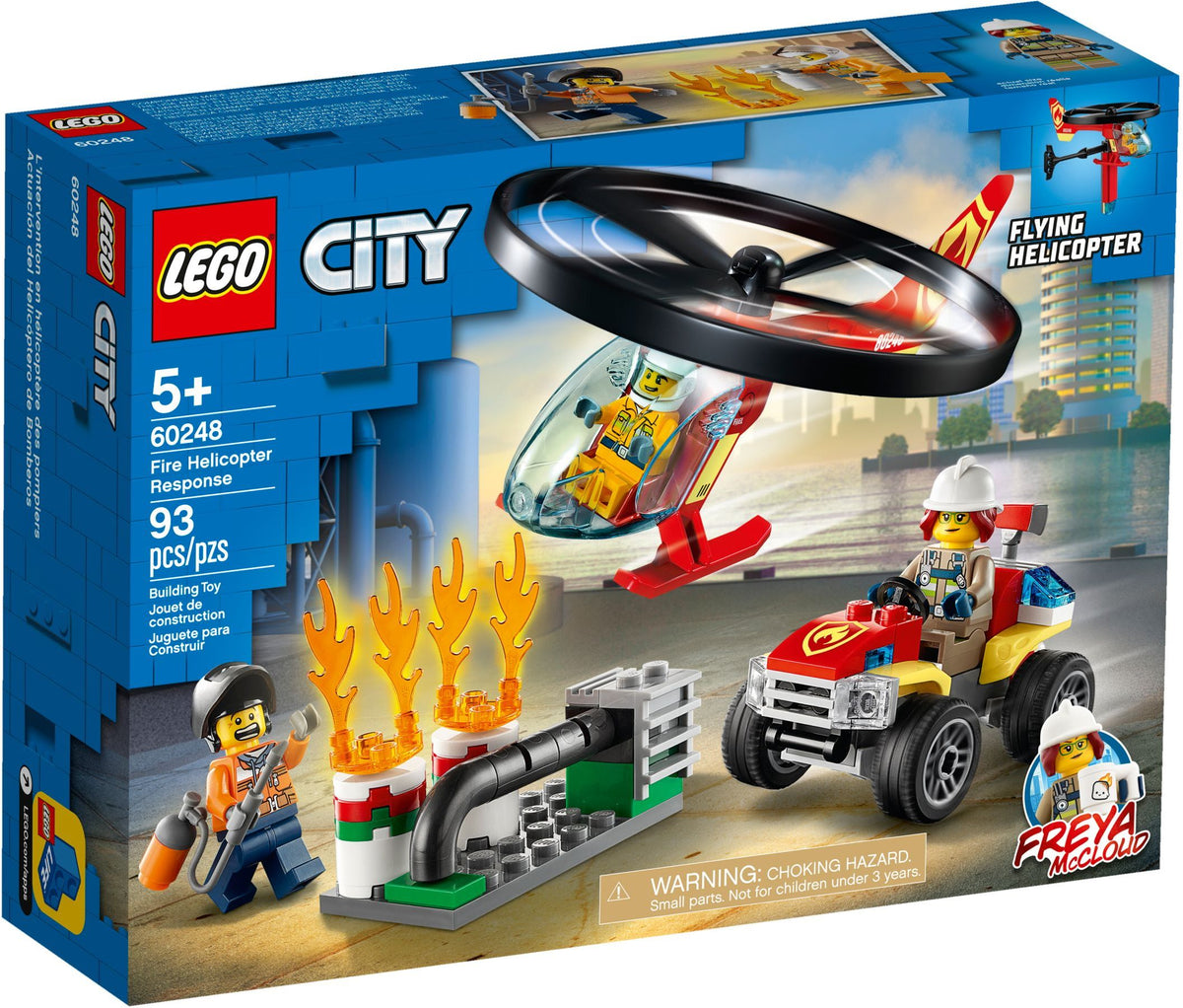 LEGO City 60248 Einsatz mit dem Feuerwehrhubschrauber