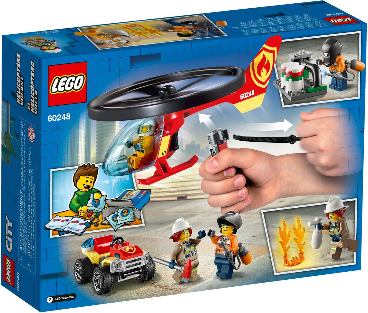 LEGO City 60248 Einsatz mit dem Feuerwehrhubschrauber