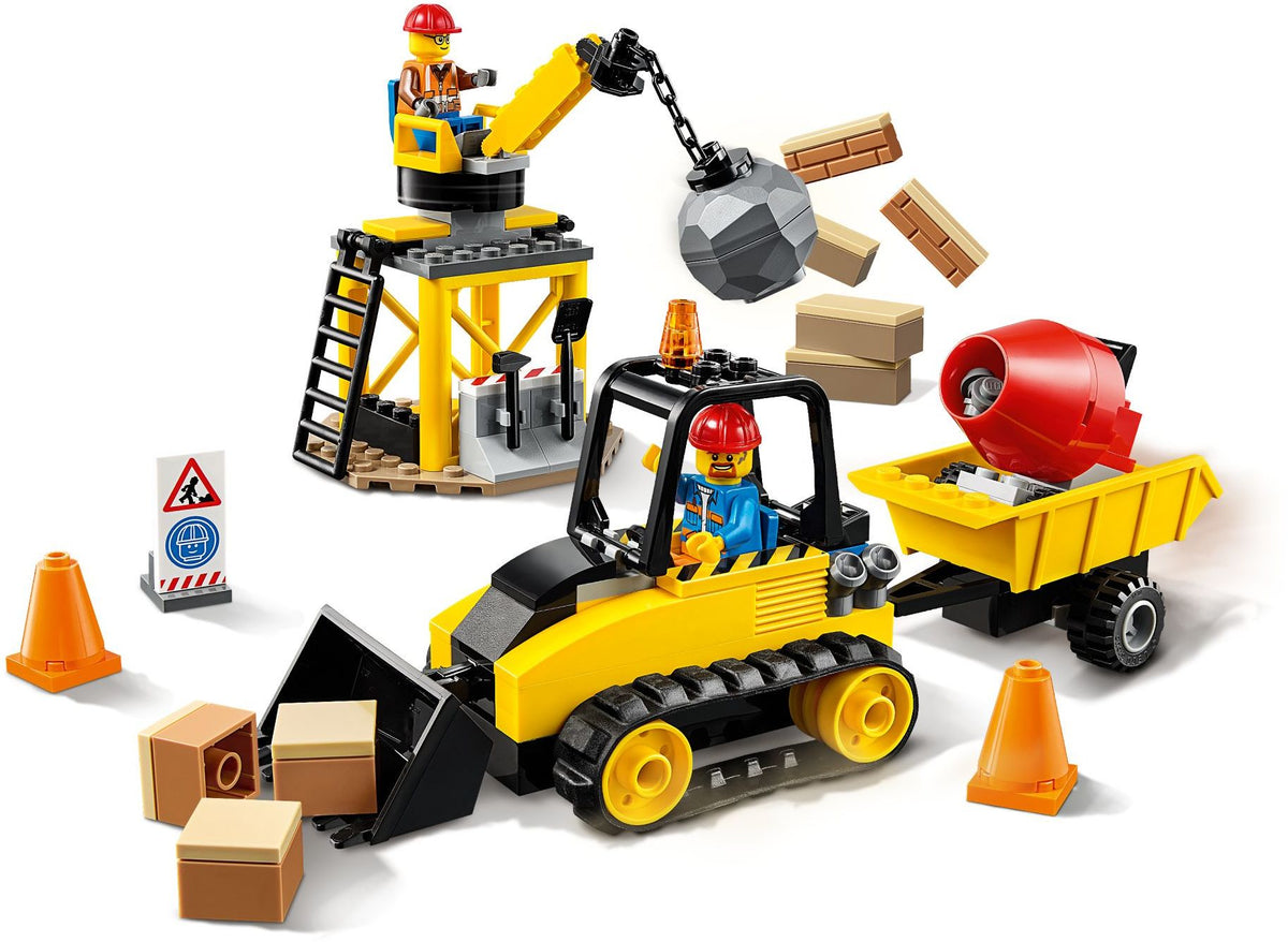 LEGO City 60252 Bagger auf der Baustelle