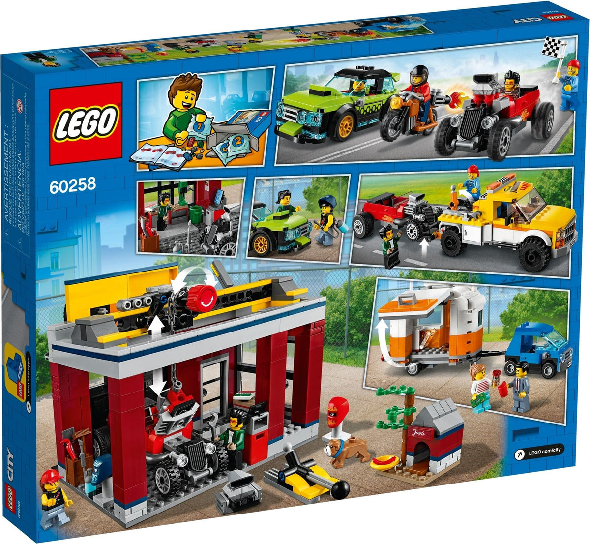 LEGO City 60258 Tuning-Werkstatt