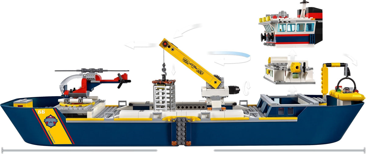LEGO City 60266 Meeresforschungsschiff