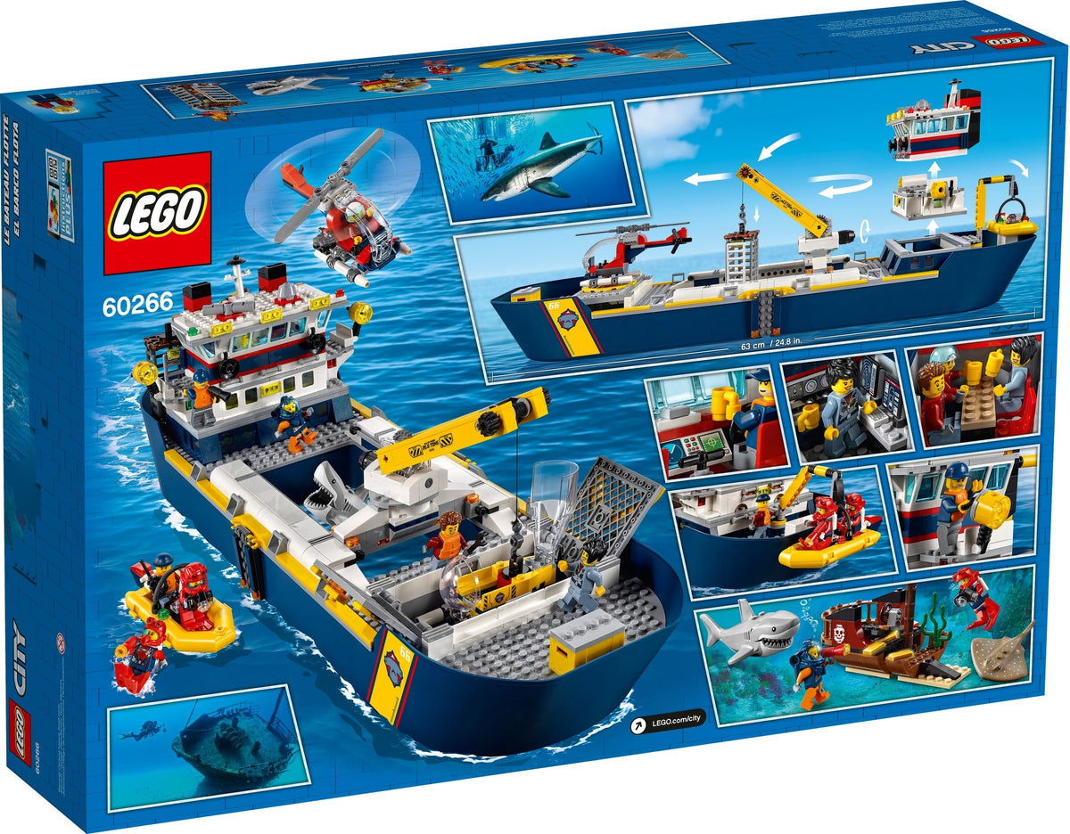 LEGO City 60266 Meeresforschungsschiff