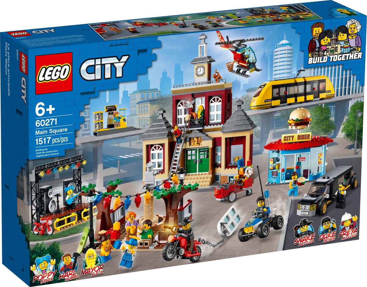 LEGO City 60271 Stadtplatz