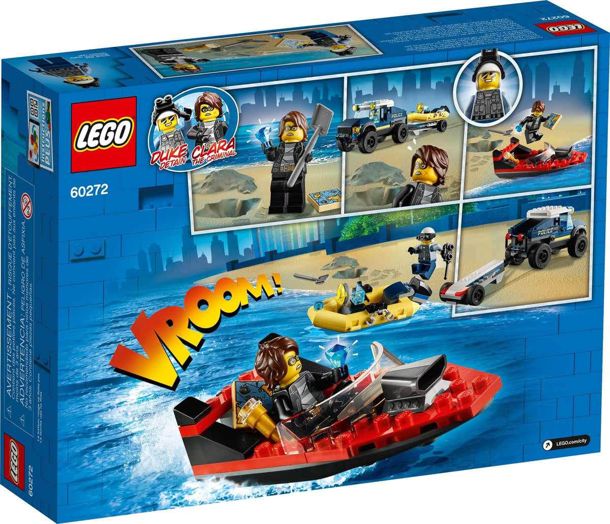 LEGO City 60272 Transport des Polizeiboots