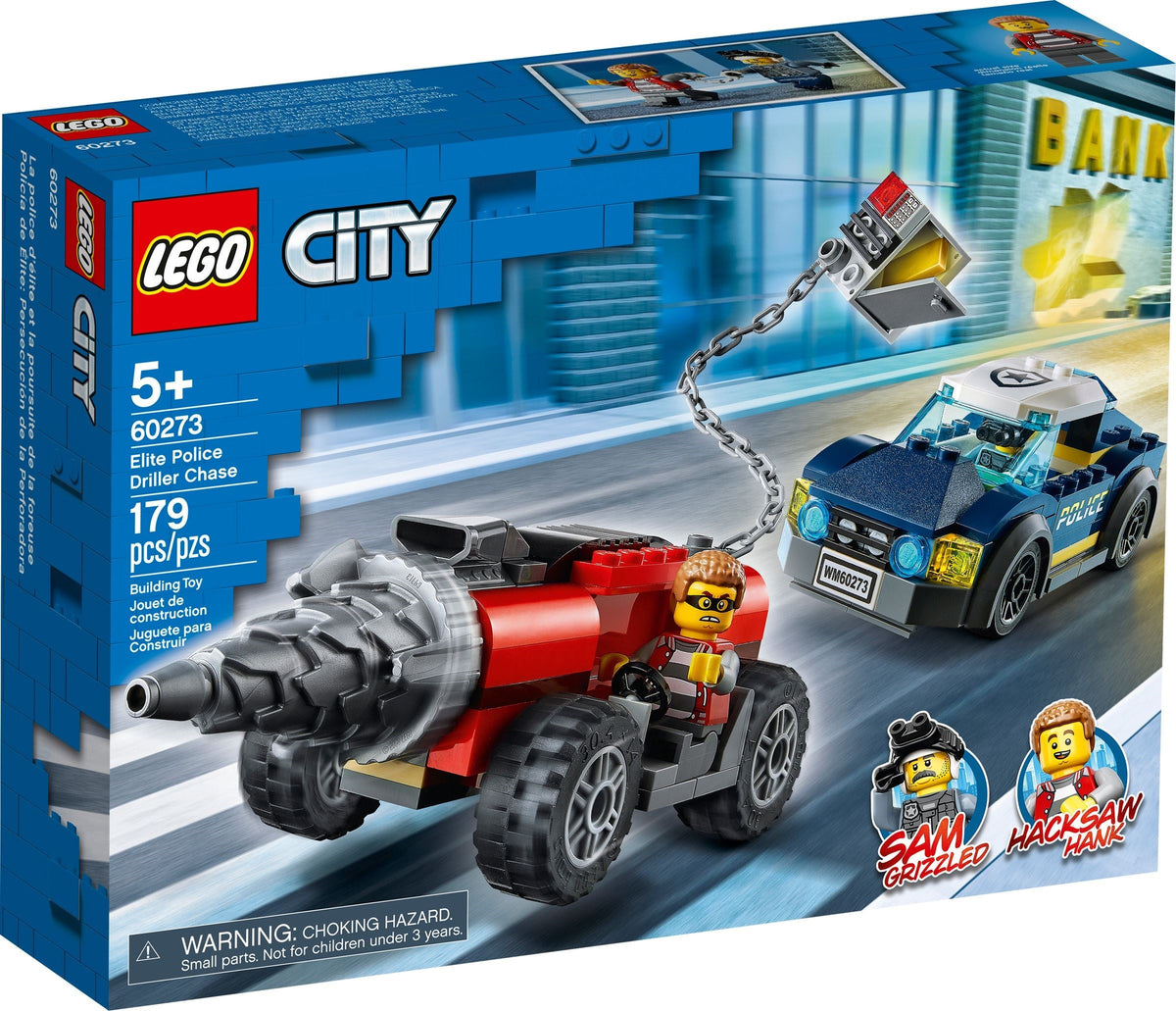 LEGO City 60273 Verfolgung des Bohrfahrzeugs