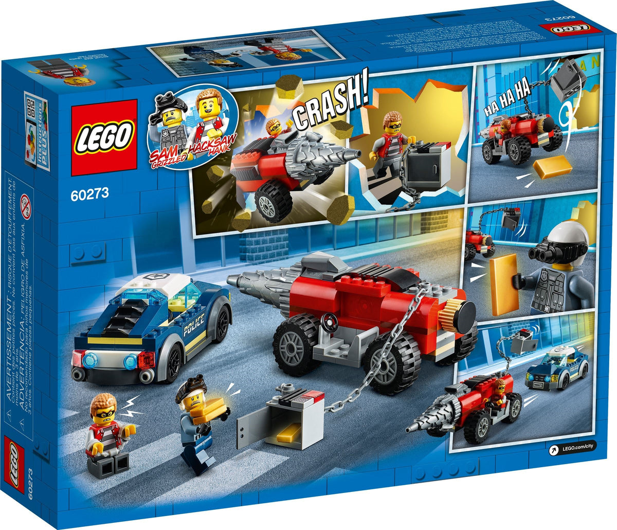 LEGO City 60273 Verfolgung des Bohrfahrzeugs