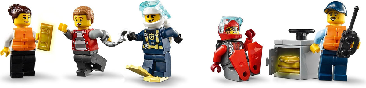 LEGO City 60277 Polizeiboot