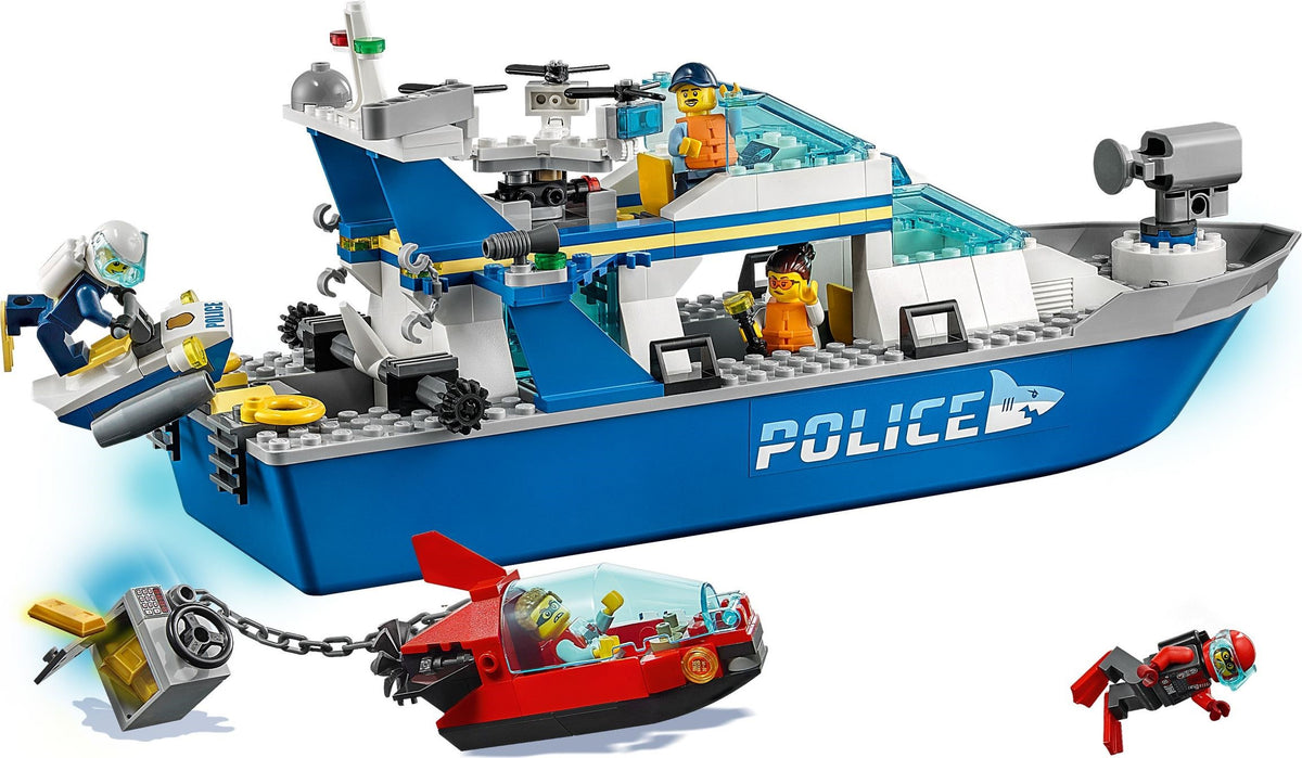 LEGO City 60277 Polizeiboot