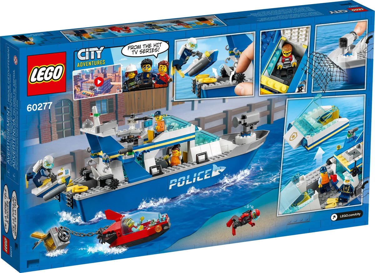 LEGO City 60277 Polizeiboot