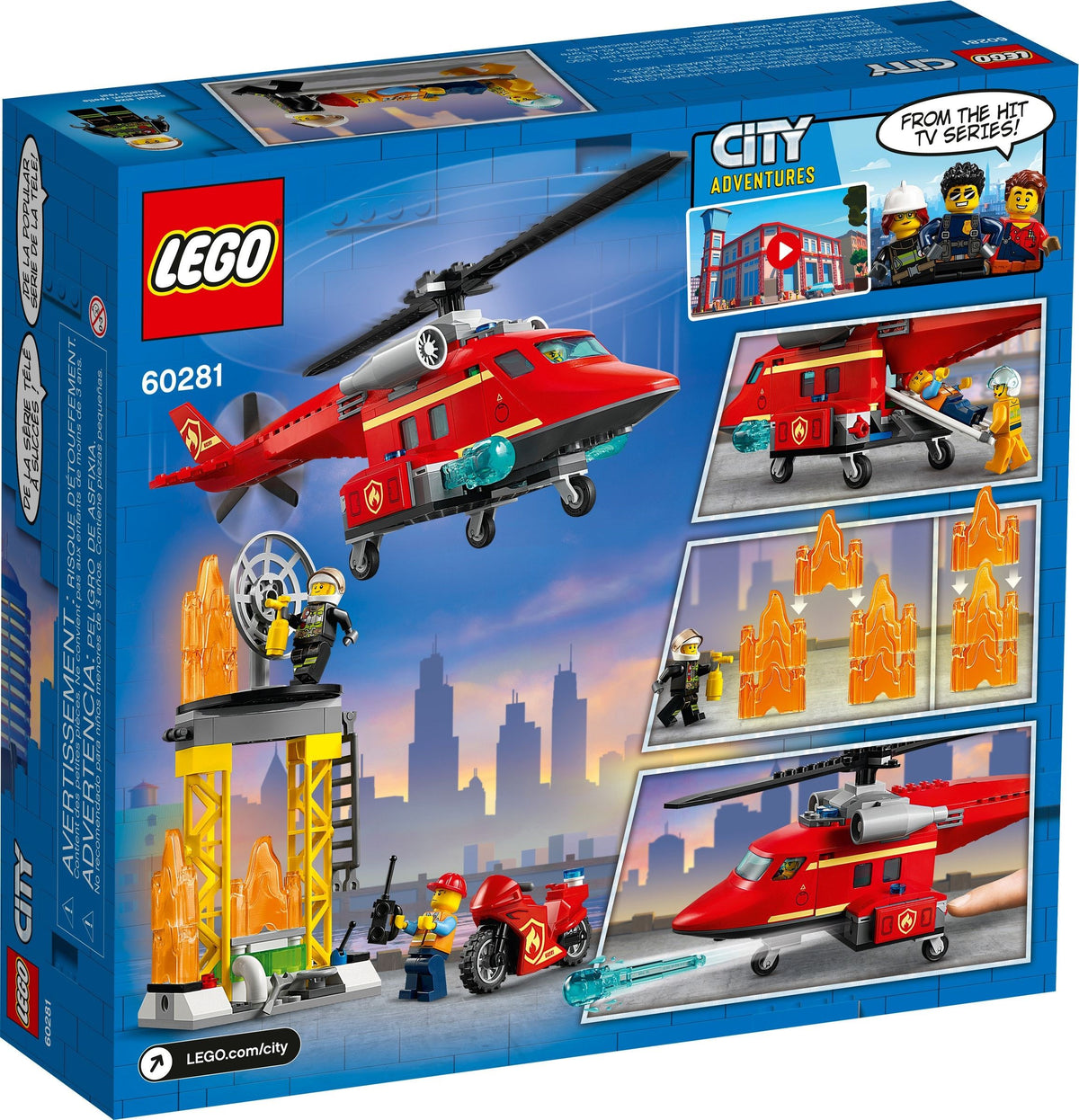 LEGO City 60281 Feuerwehrhubschrauber