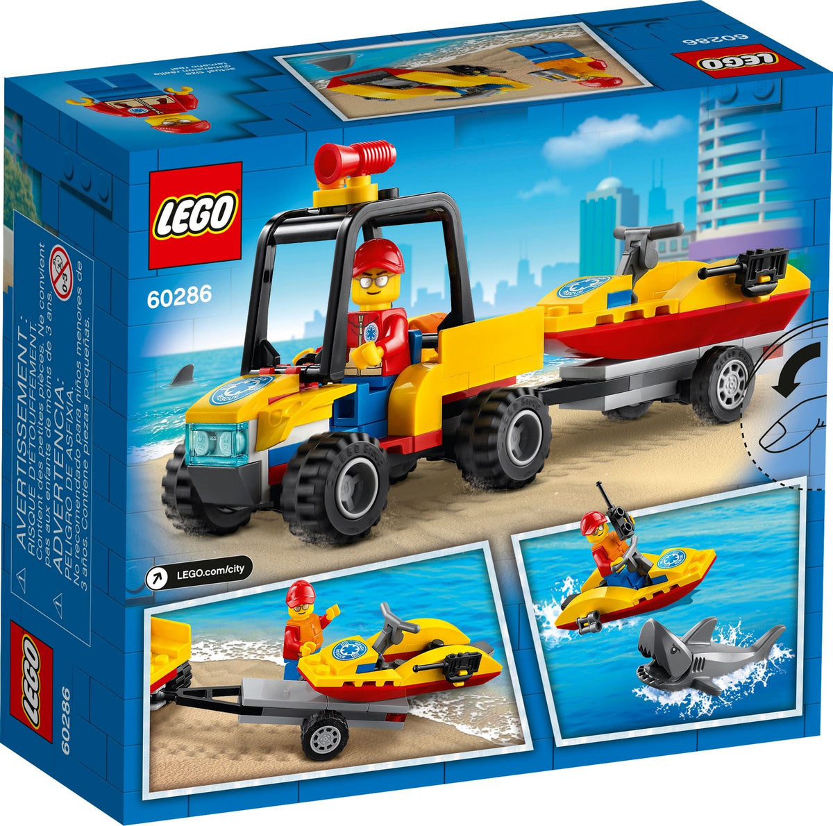 LEGO City 60286 Strand-Rettungsquad