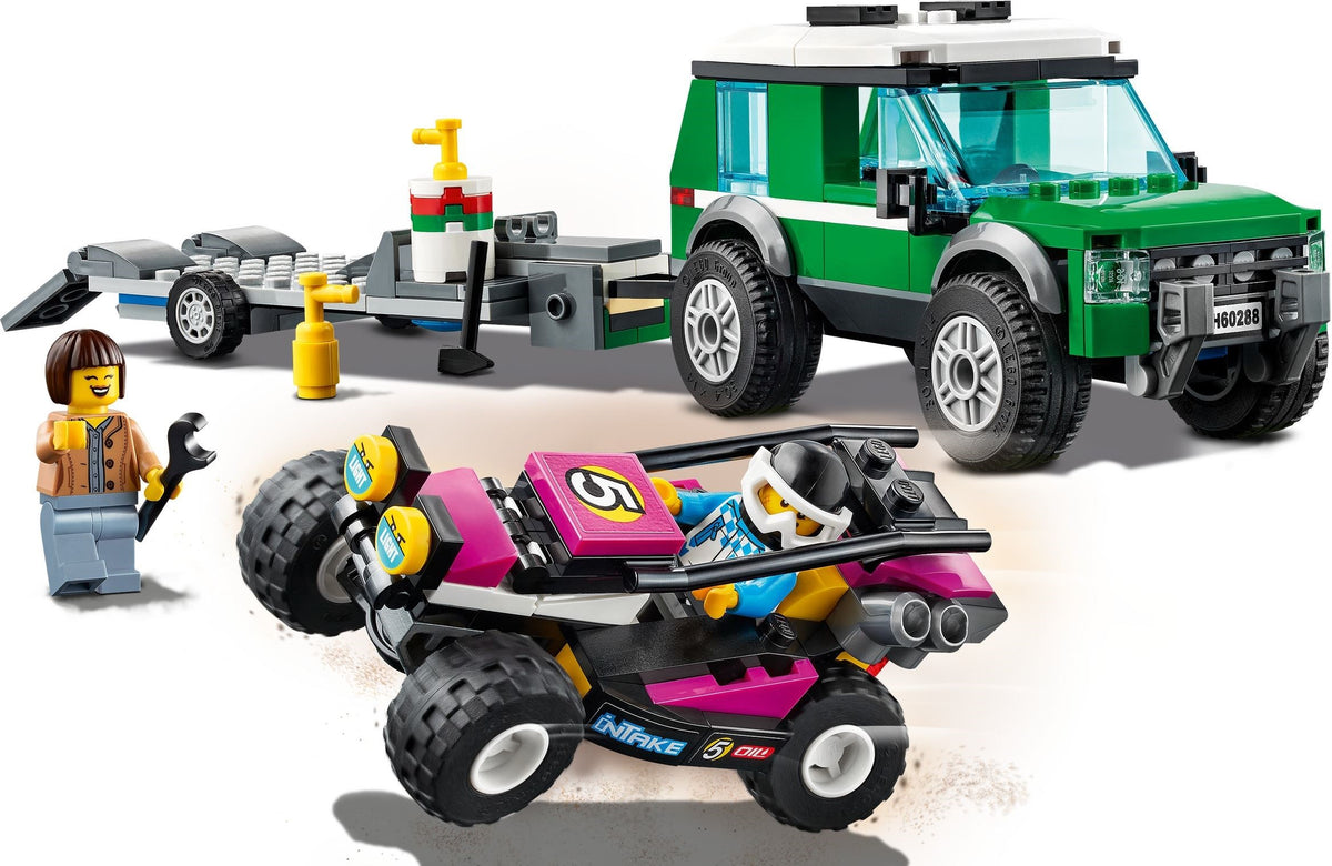 LEGO City 60288 Rennbuggy-Transporter