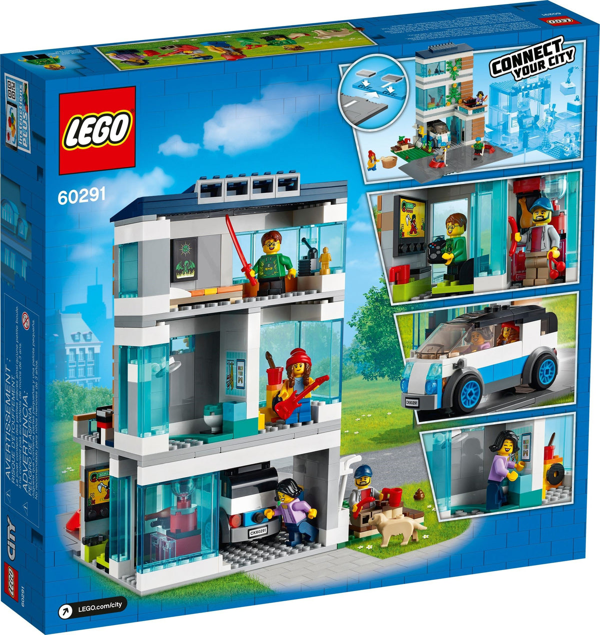 LEGO City 60291 Modernes Familienhaus