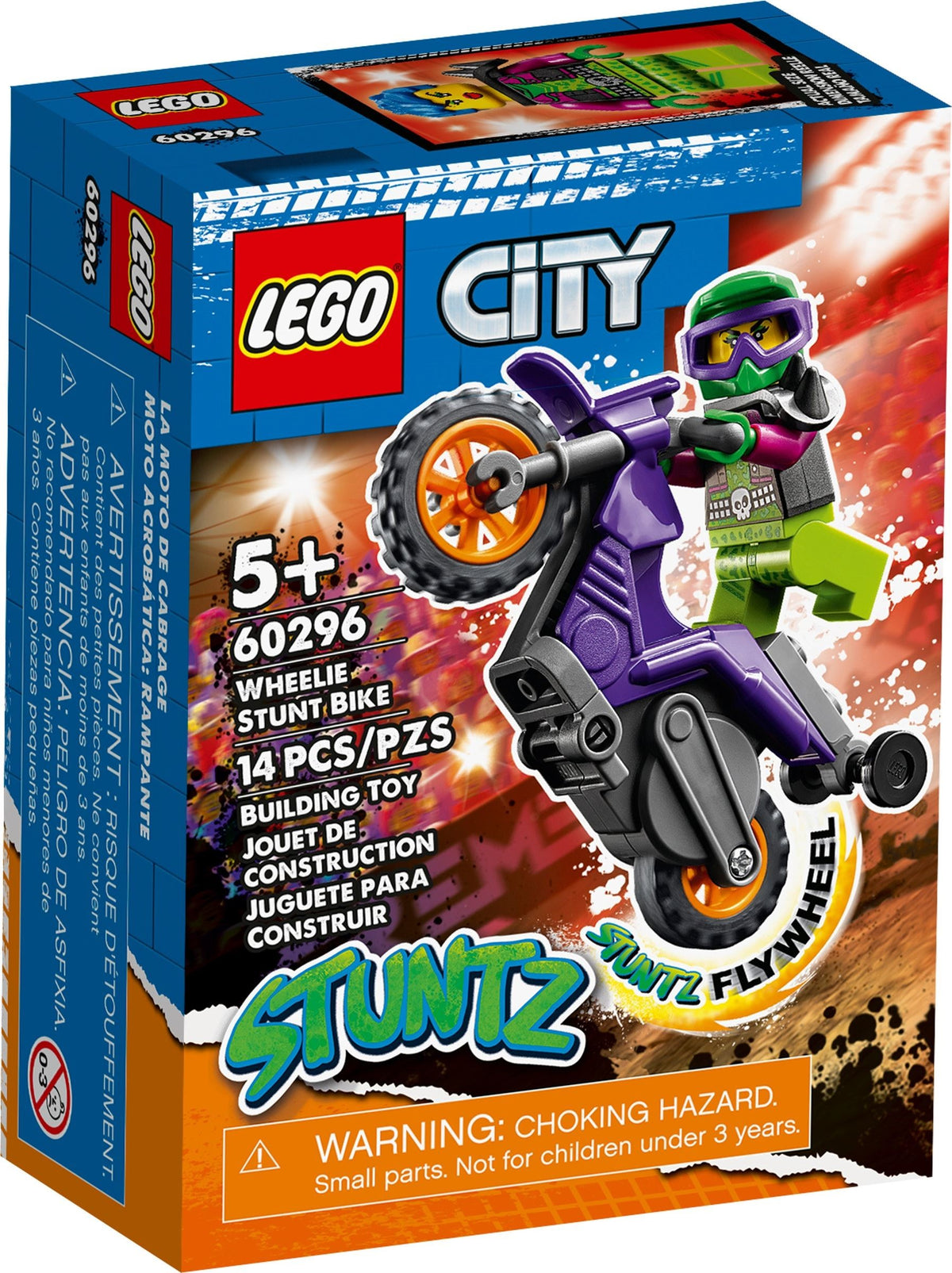 LEGO City 60296 Wheelie-Stuntbike