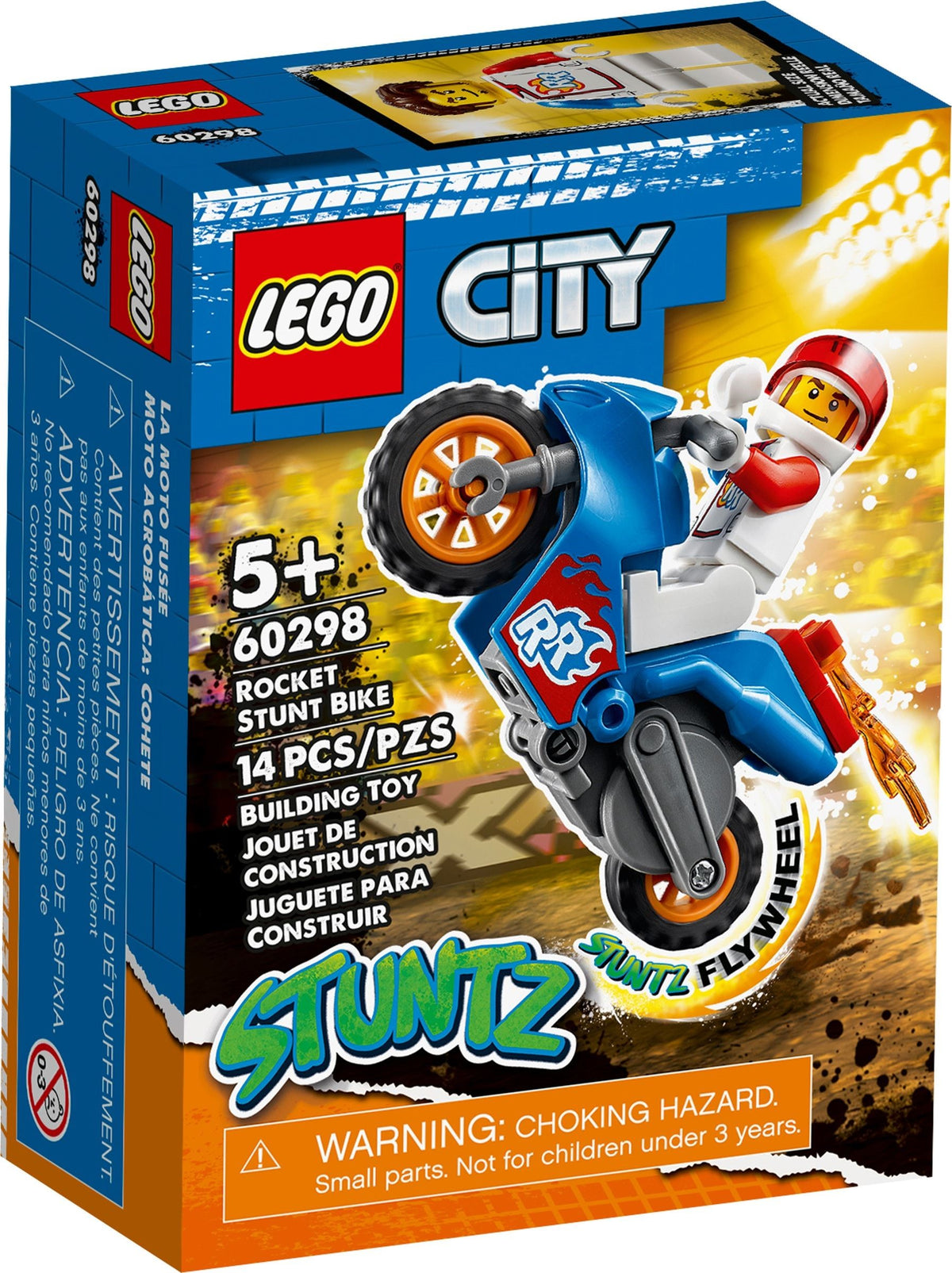 LEGO City 60298 Raketen-Stuntbike