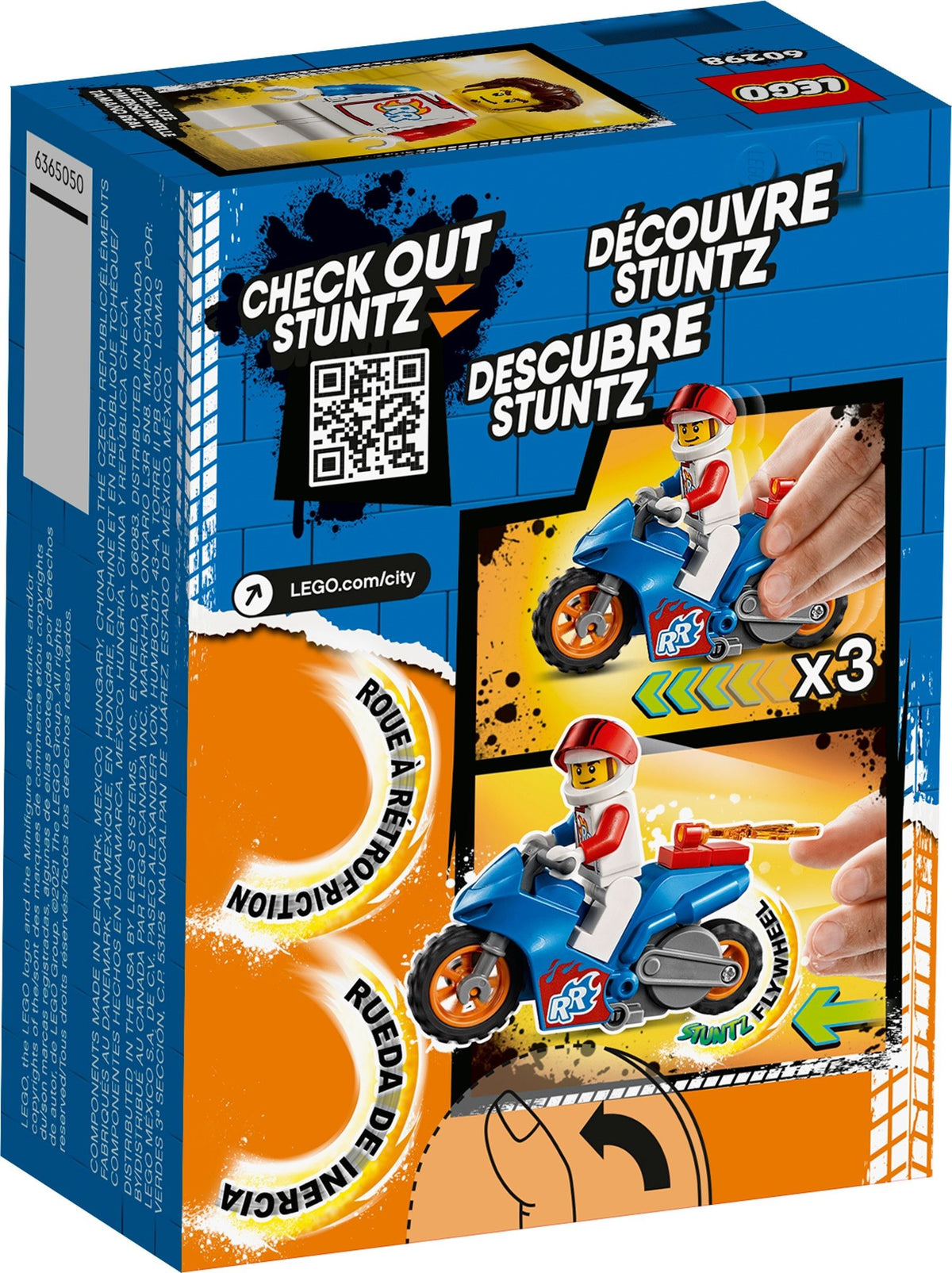 LEGO City 60298 Raketen-Stuntbike