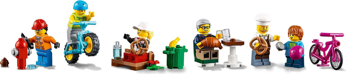 LEGO City 60306 Einkaufsstraße mit Geschäften