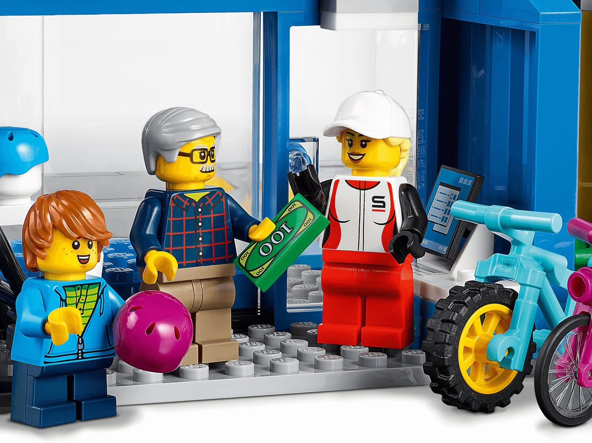 LEGO City 60306 Einkaufsstraße mit Geschäften