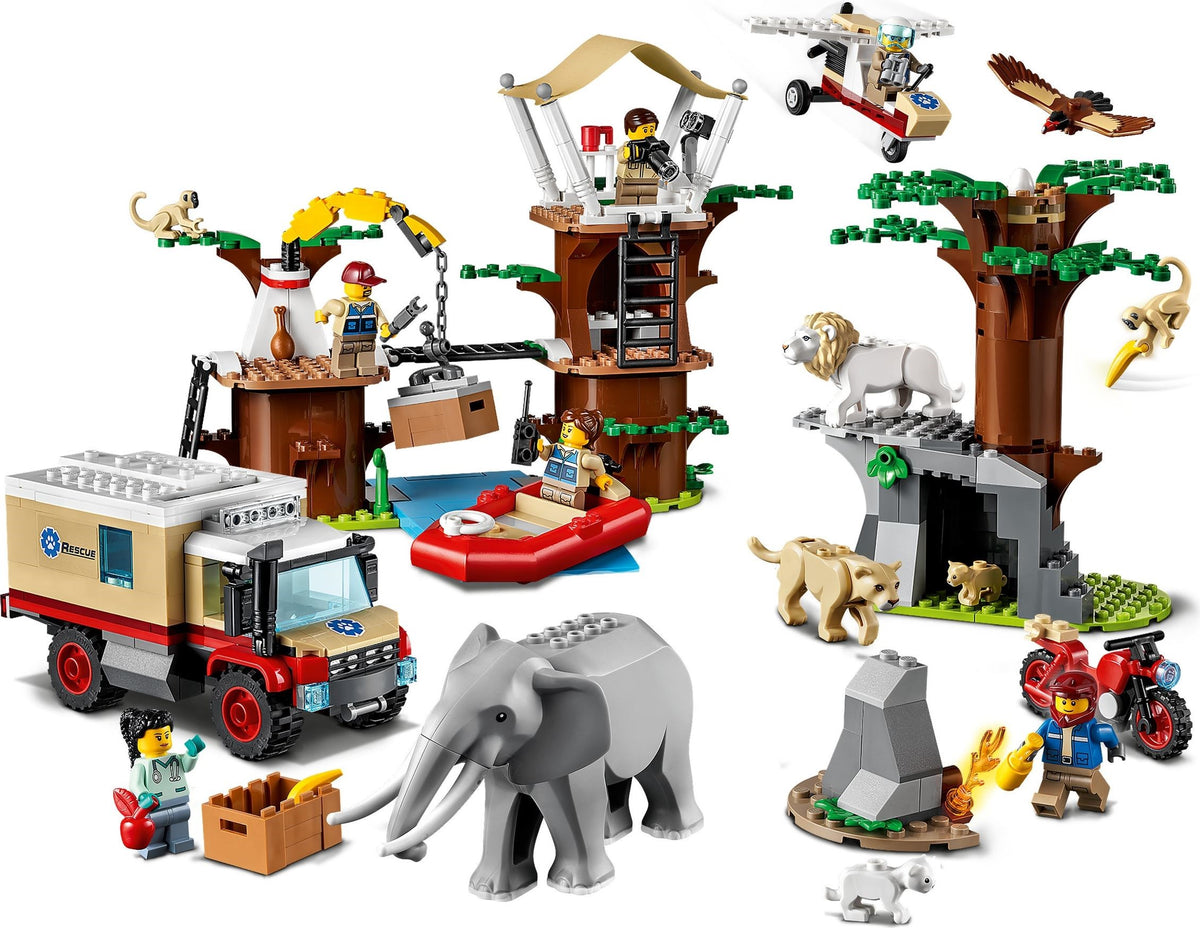 LEGO City 60307 Tierrettungscamp