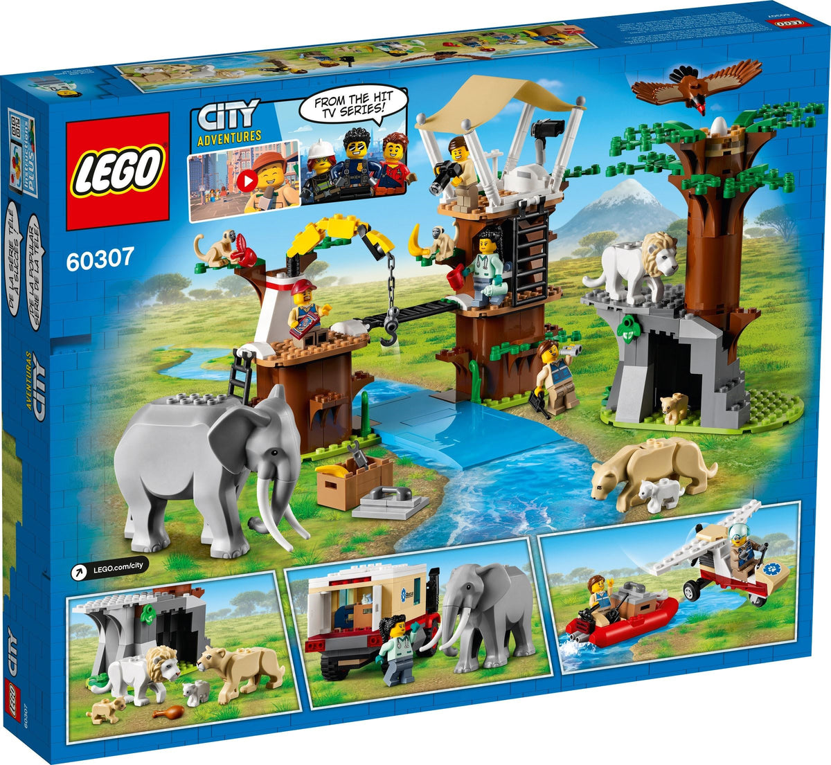 LEGO City 60307 Tierrettungscamp