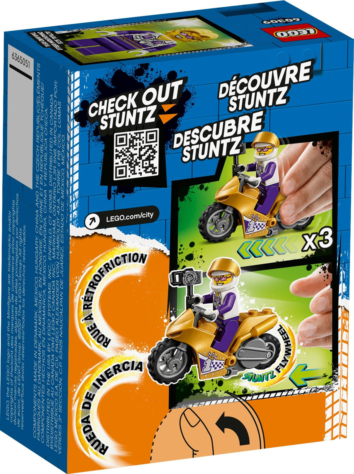 LEGO City 60309 Selfie-Stuntbike