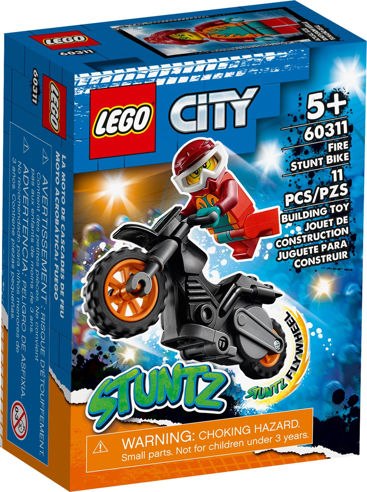 LEGO City 60311 Feuer-Stuntbike