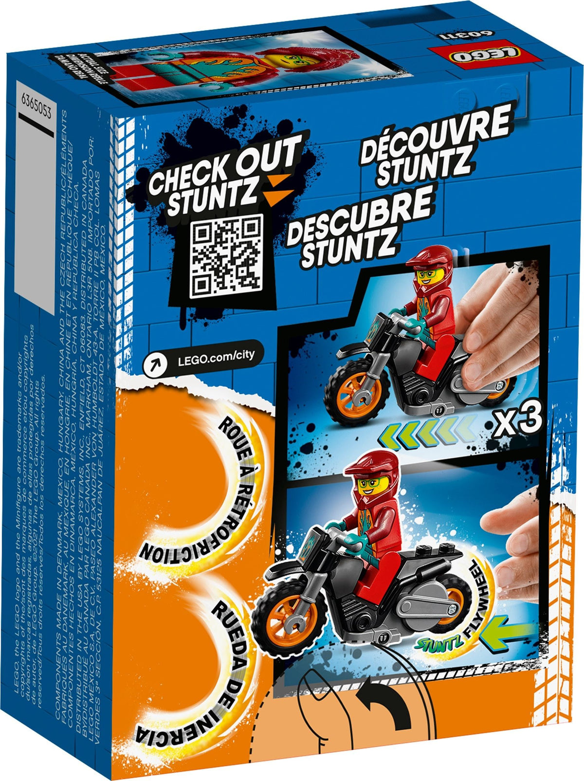 LEGO City 60311 Feuer-Stuntbike