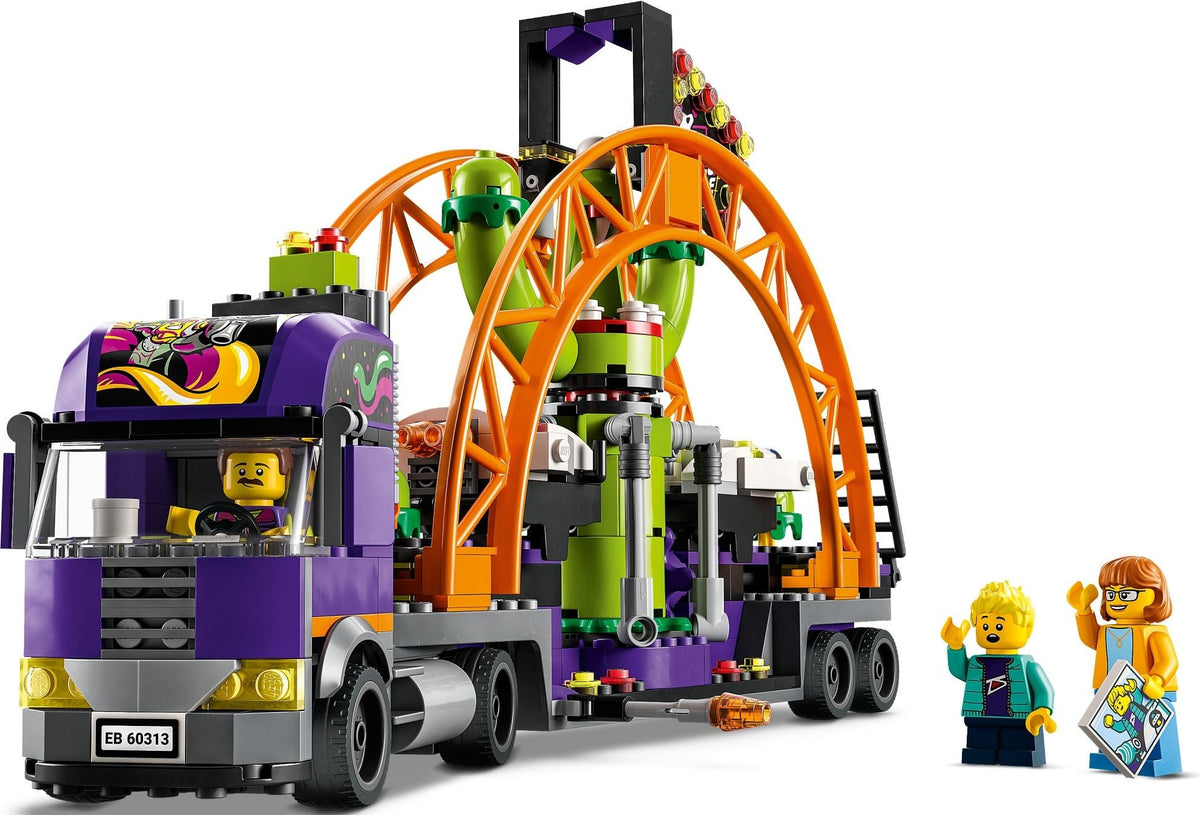 LEGO City 60313 LKW mit Weltraumkarussell