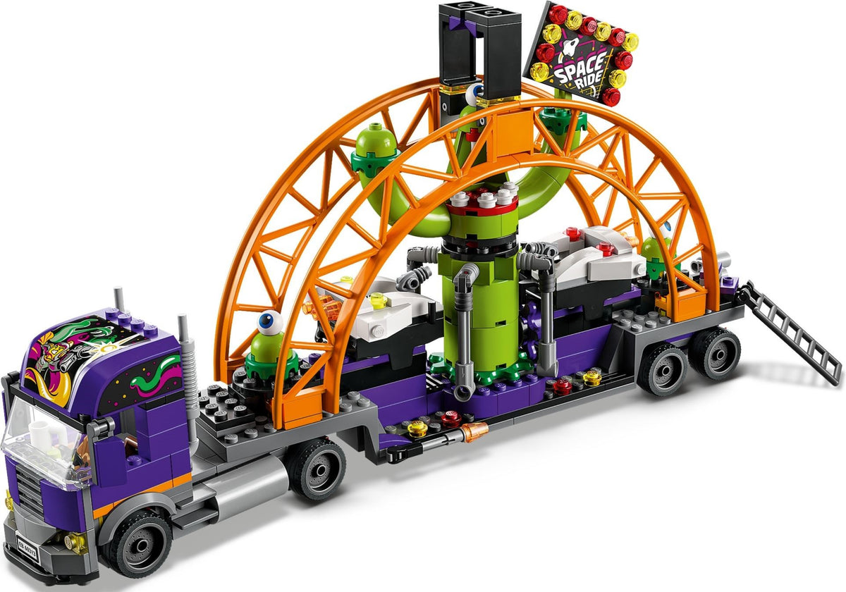 LEGO City 60313 LKW mit Weltraumkarussell