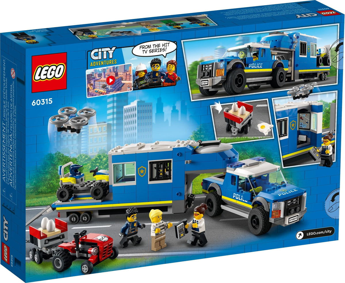 LEGO City 60315 Mobile Polizei-Einsatzzentrale