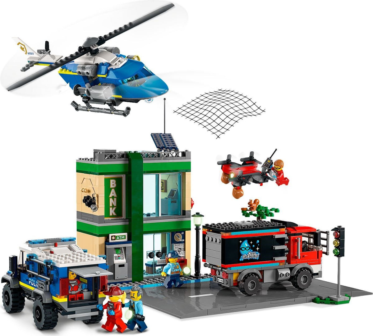 LEGO City 60317 Banküberfall mit Verfolgungsjagd