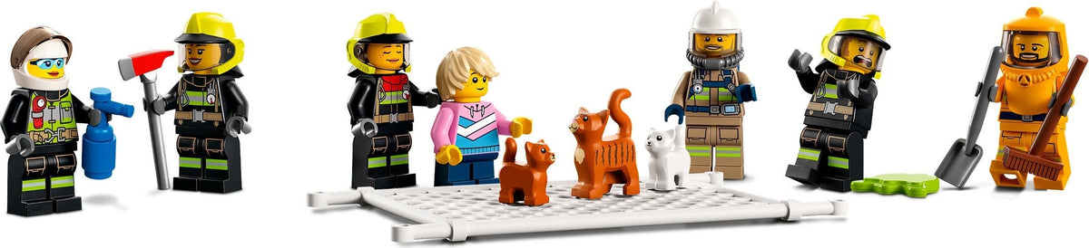 LEGO City 60321 Feuerwehreinsatz mit Löschtruppe