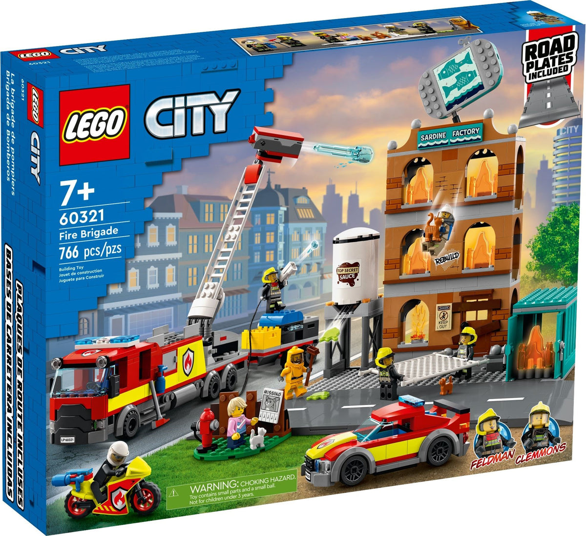 LEGO City 60321 Feuerwehreinsatz mit Löschtruppe