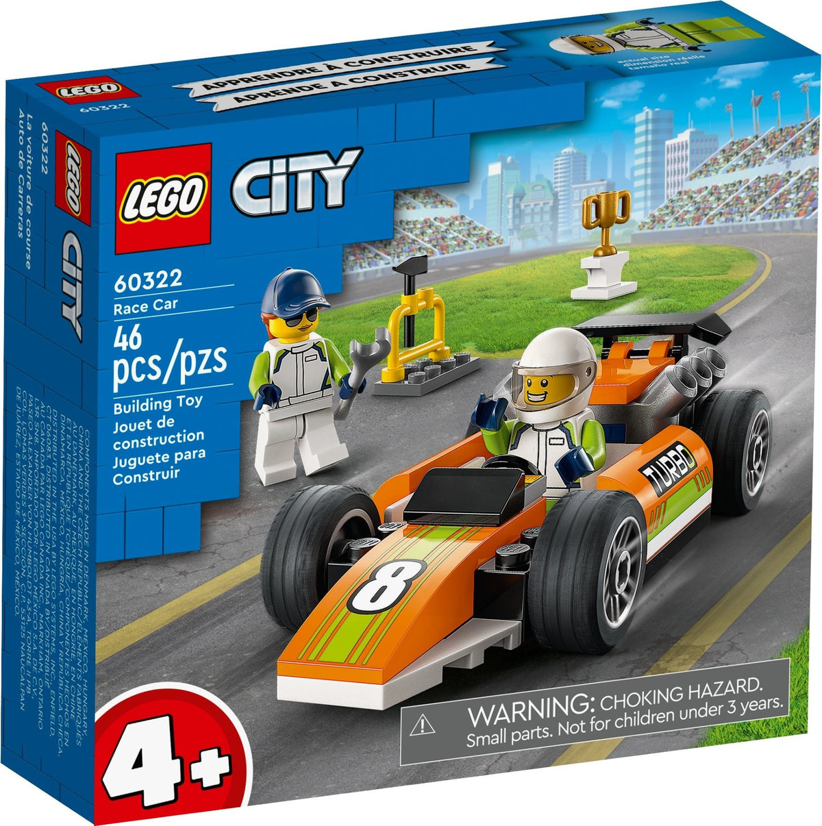 LEGO City 60322 Rennauto