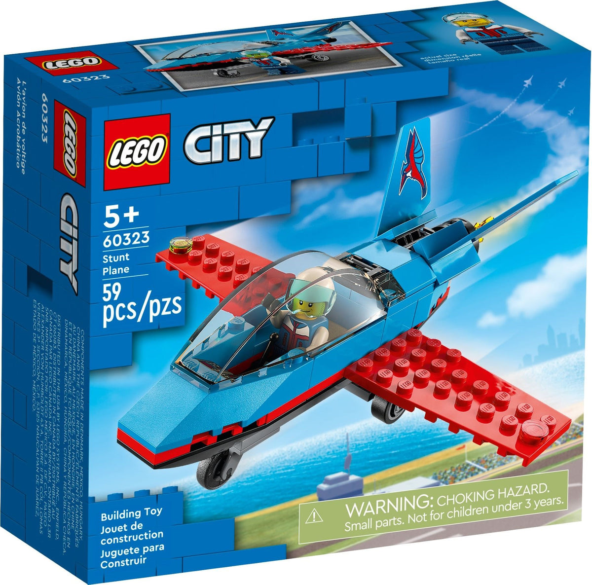 LEGO City 60323 Stuntflugzeug