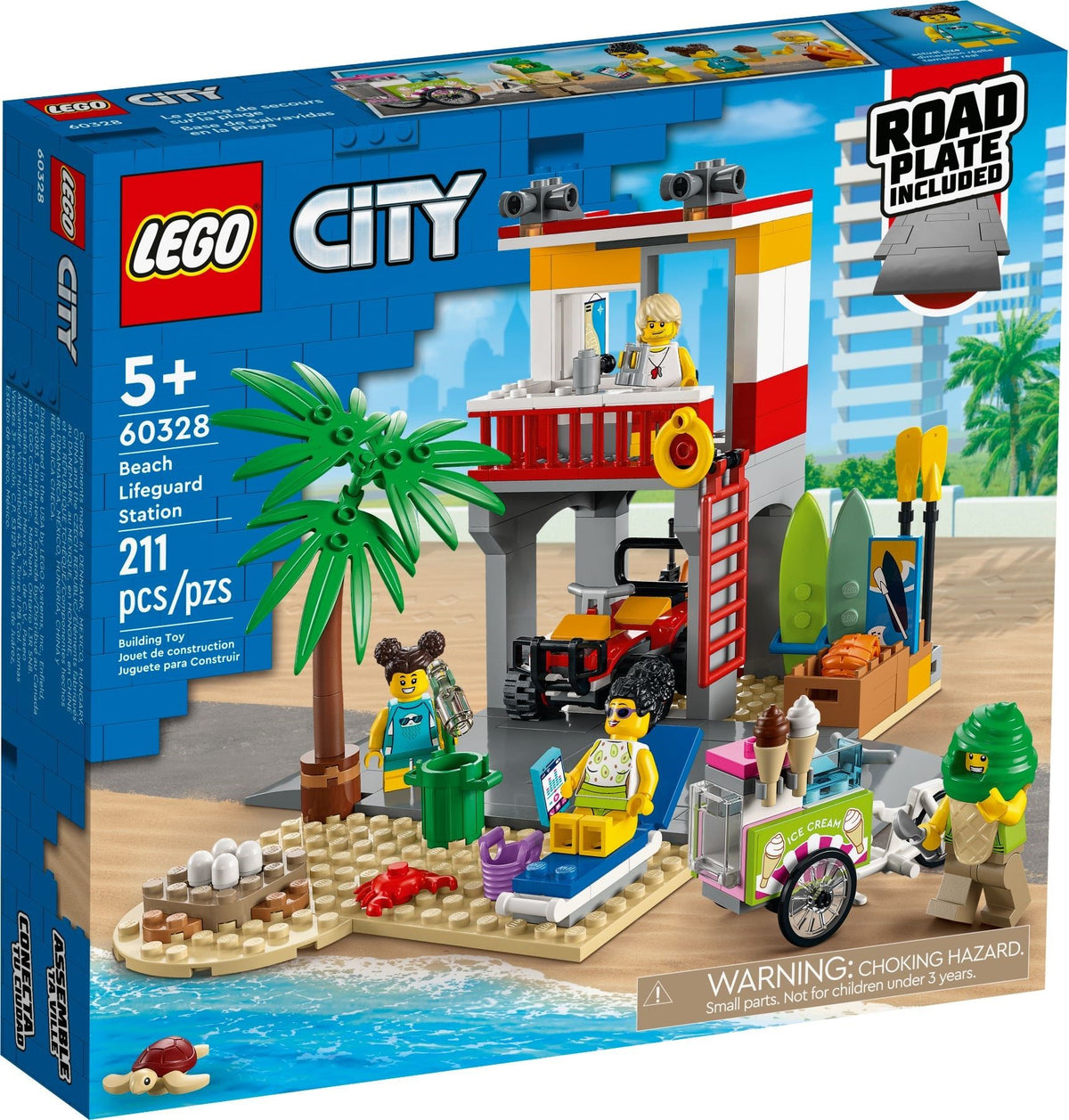 LEGO City 60328 Rettungsschwimmer-Station