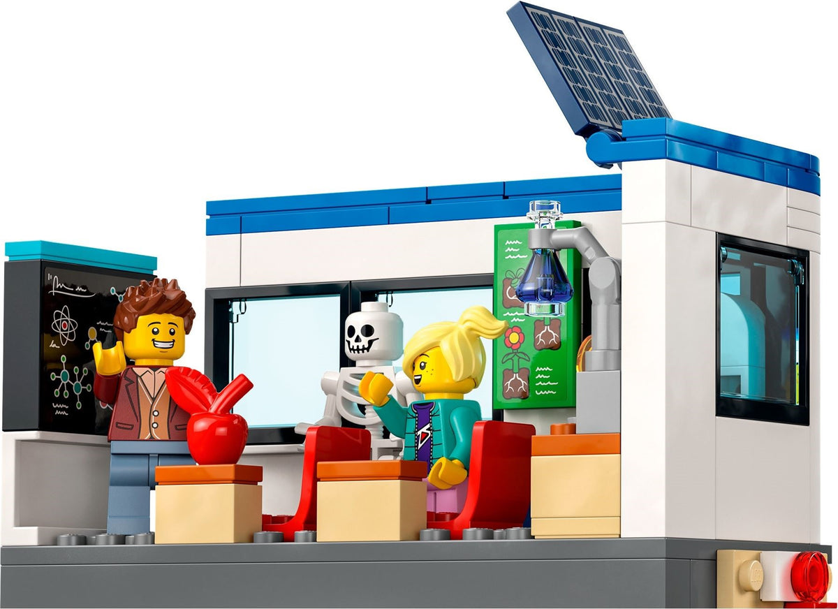 LEGO City 60329 Schule mit Schulbus