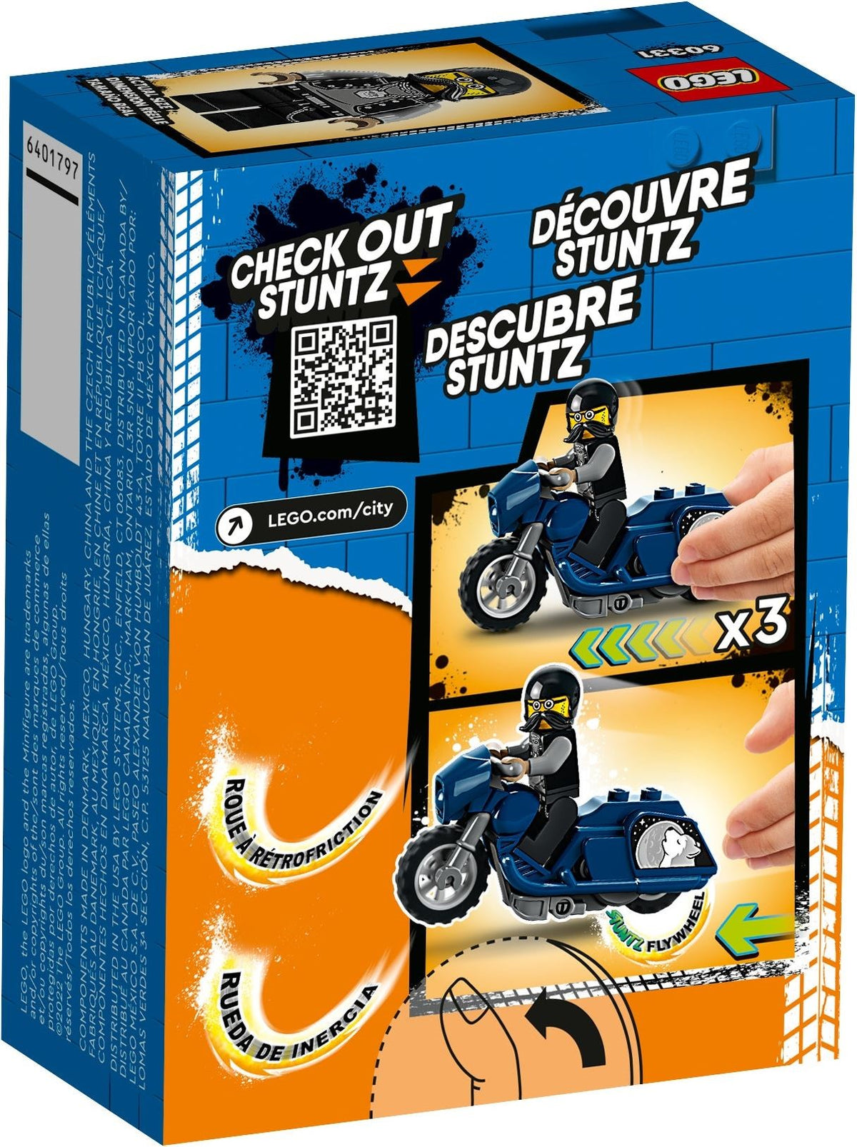 LEGO City 60331 Cruiser-Stuntbike