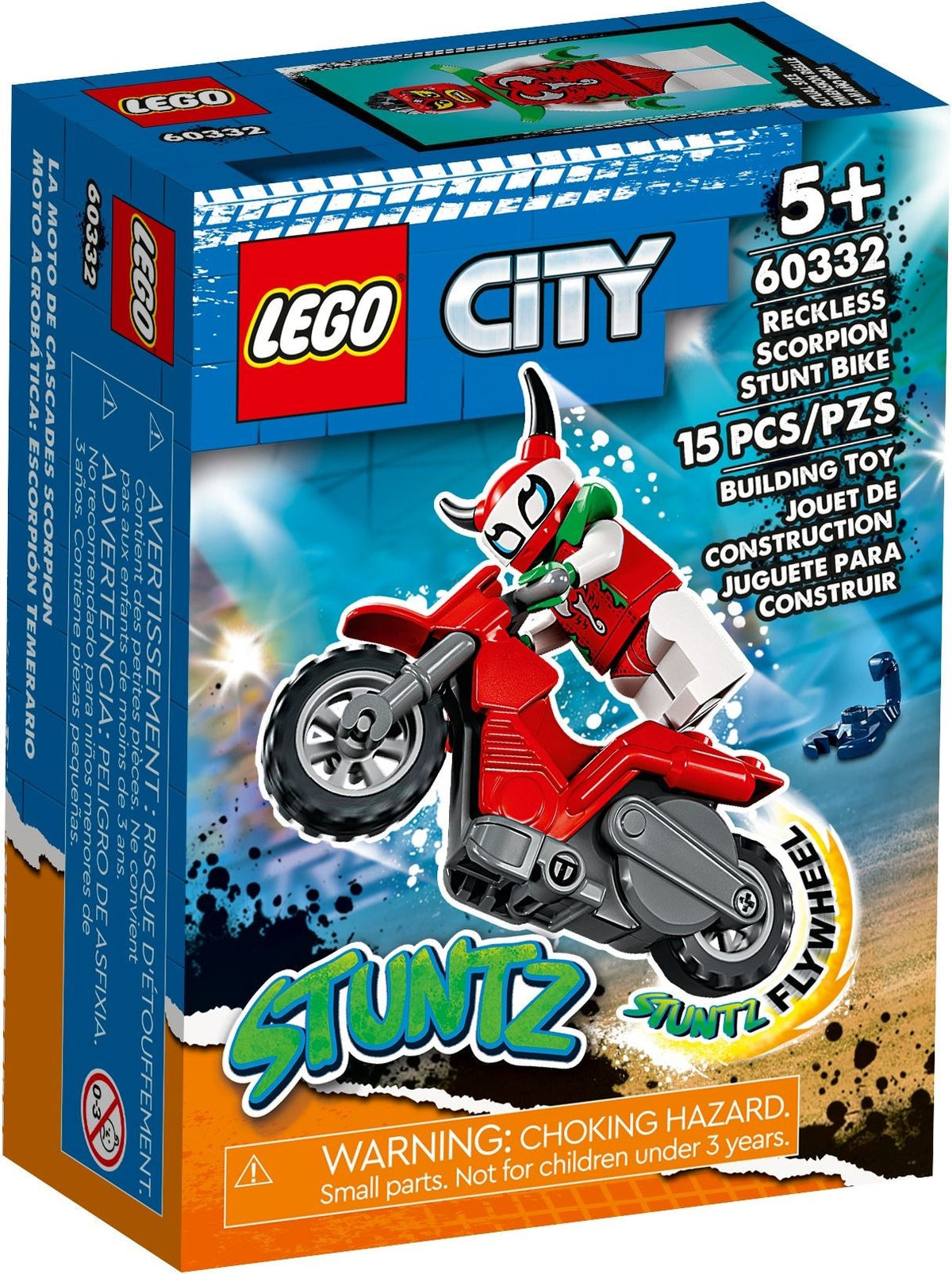 LEGO City 60332 Skorpion-Stuntbike